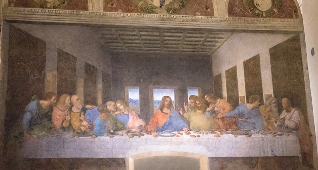 Immagine dell'Ultima Cena di Leonardo da Vinci